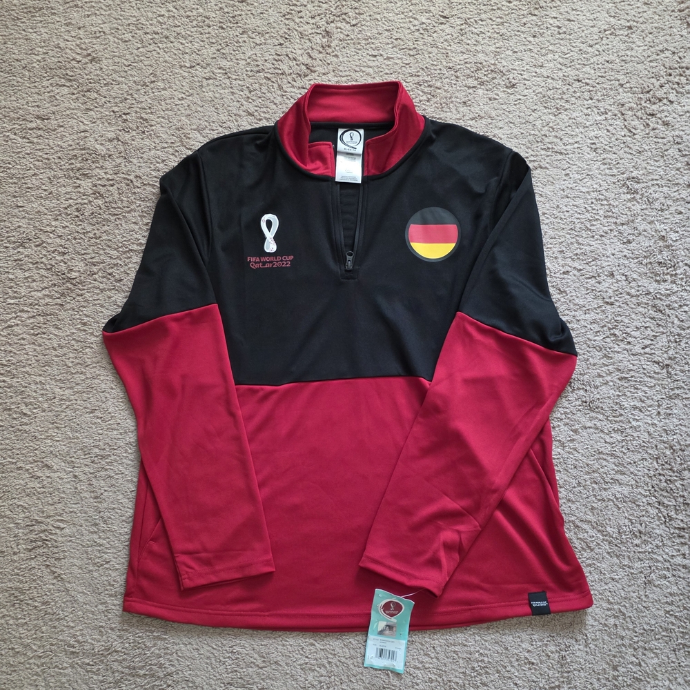 Men's Black and Red Performance Jacket
